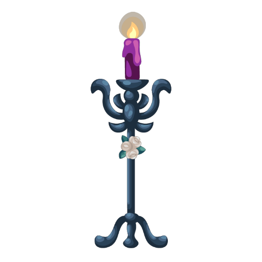 Undead Wedding Big Candle