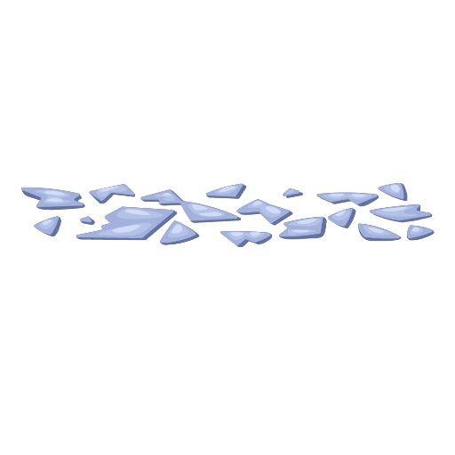 Undead Wedding Broken Glass Mat