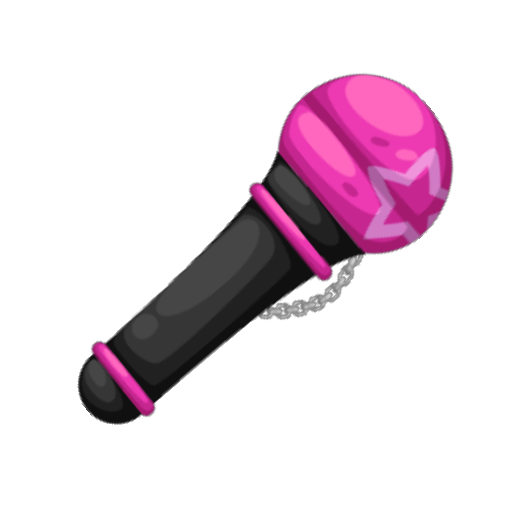 VIP Rocker Pink Girl Microphone