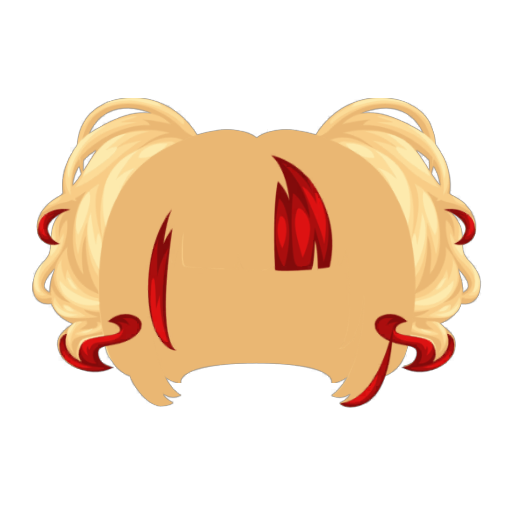 VIP Rocker Red Girl Wig