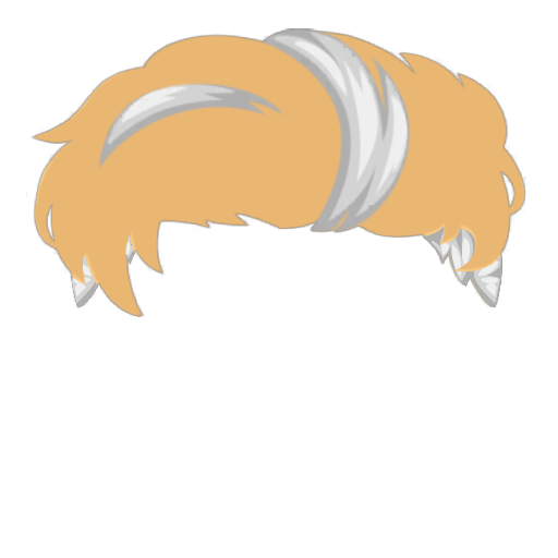 VIP Rocker White Boy Wig