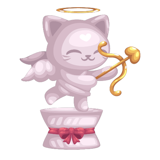 Valentines Cupid Statue