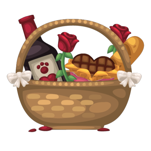 Valentines Date Basket