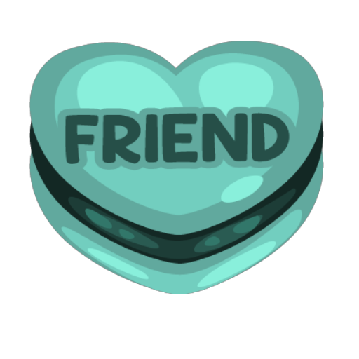 Valentines Friend Sweet Cookie