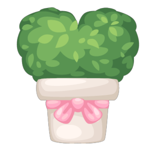 Valentines Heart Bush