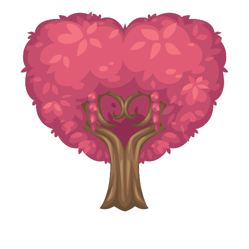 Valentines Heart Tree