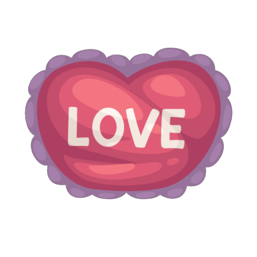Valentines Love Pillow