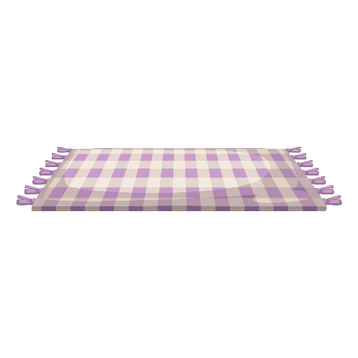 Valentines Purple Picnic Mat
