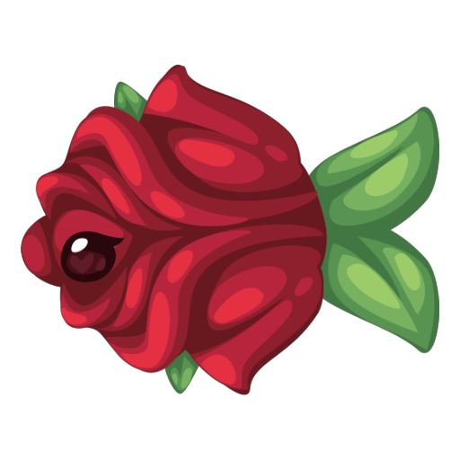Valentines Rose Fish
