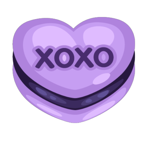 Valentines Xoxo Sweet Cookie