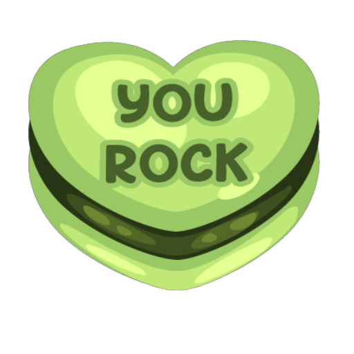Valentines You Rock Sweet Cookie