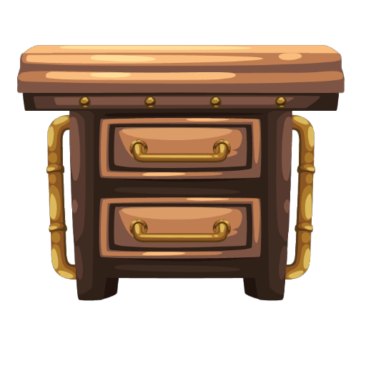 Vintage Cabin Side Table
