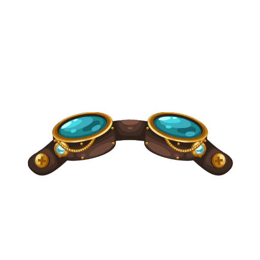 Vintage Girl Goggles Headband