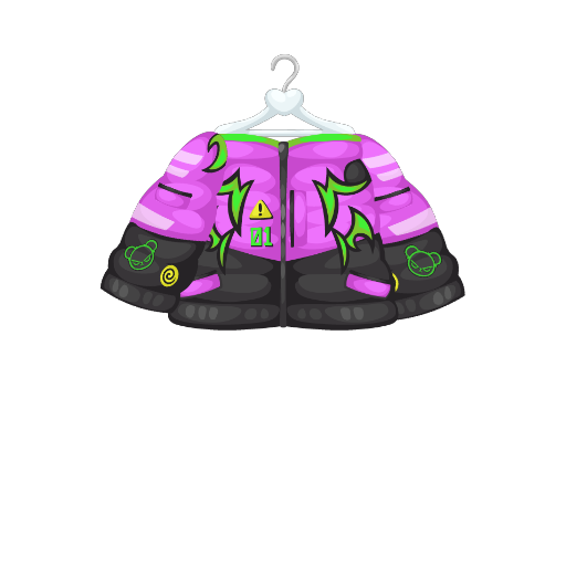 Visual Purple Boy Top
