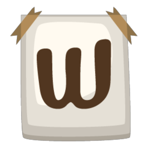 W Sticker
