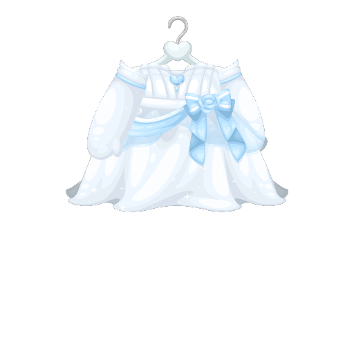 Wedding Blue Bride Dress