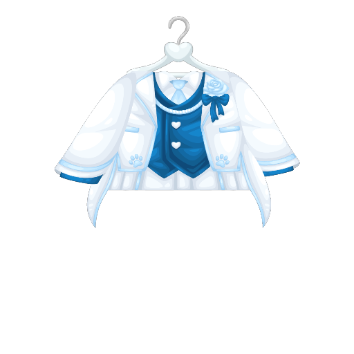 Wedding Blue Groom Top