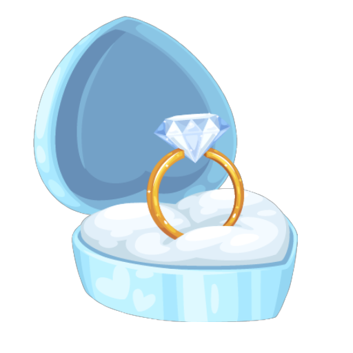 Wedding Blue Ring