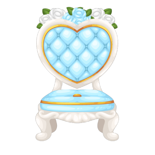 Wedding Elegant Blue Chair
