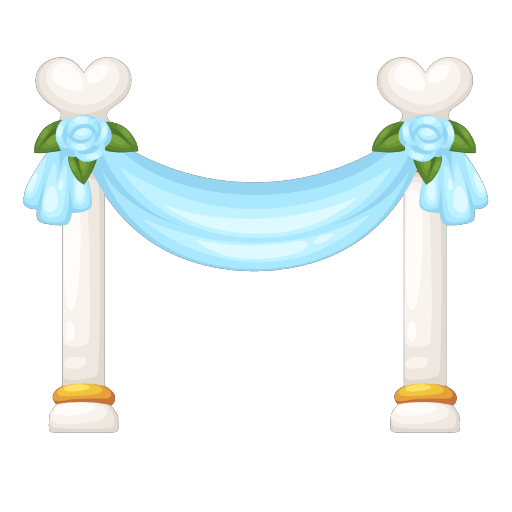 Wedding Light Blue Divider