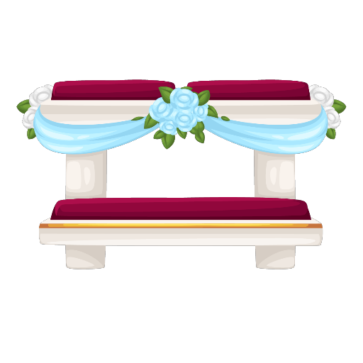 Wedding Light Blue Kneeler