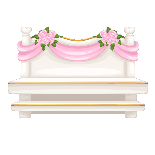 Wedding Light Pink Church Pew