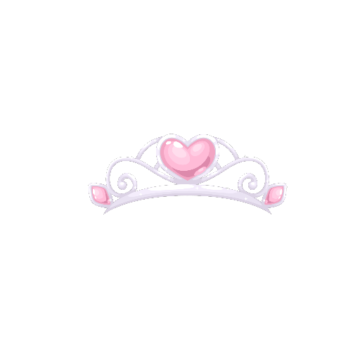 Wedding Pink Bride Tiara
