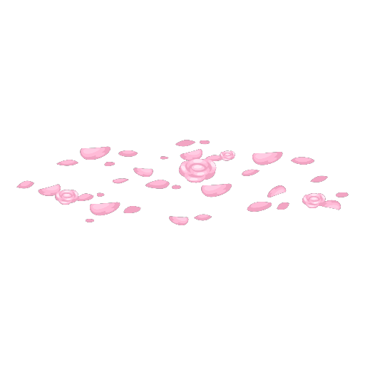 Wedding Pink Rose Petals