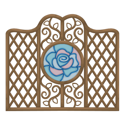 Wedding Rose Elegant Brown Fence