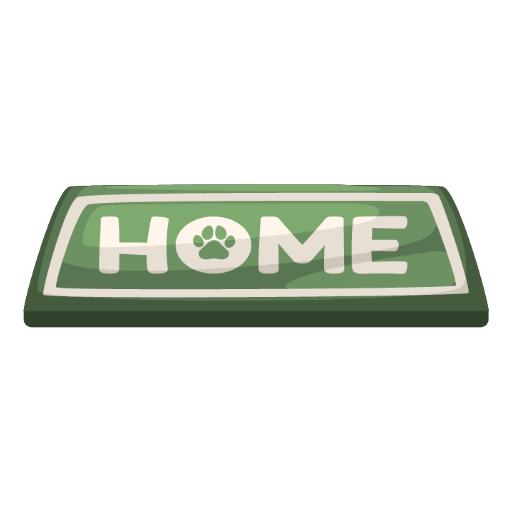 Welcome Green Mat
