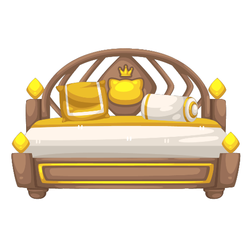 Welcome Yellow Bed