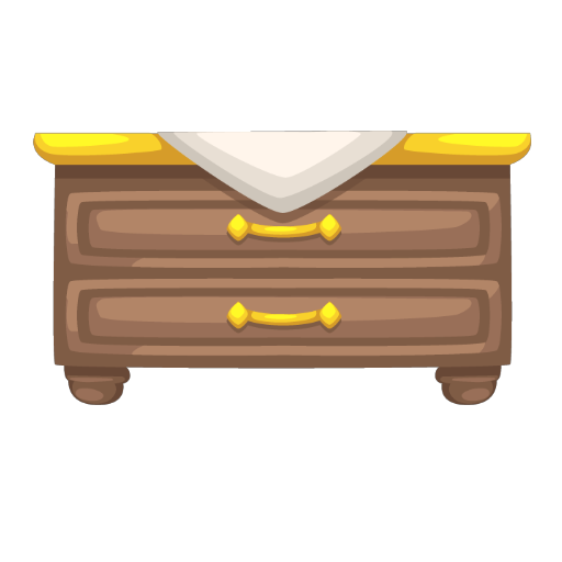 Welcome Yellow Bed Table