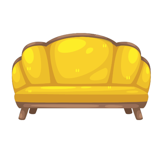 Welcome Yellow Sofa