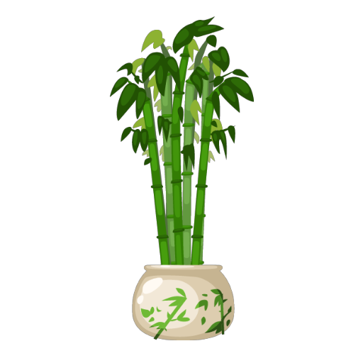 White Bamboo Decor
