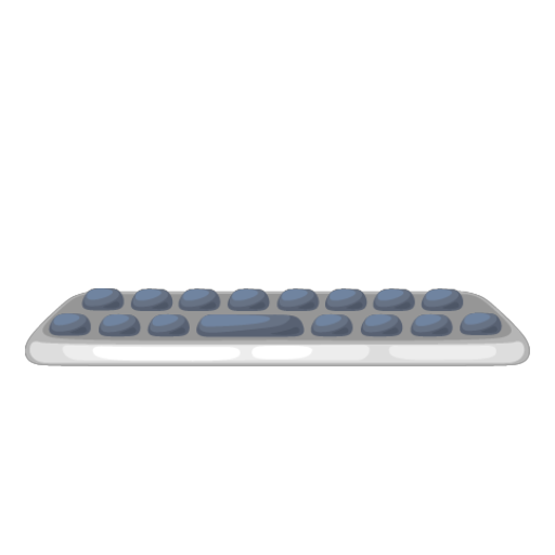 White Computer Keyboard