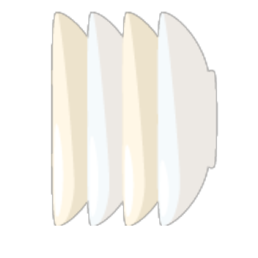 White Dishes Decor