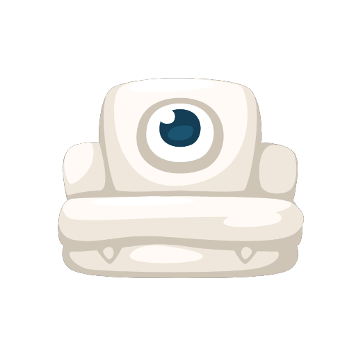 White Monster Sofa
