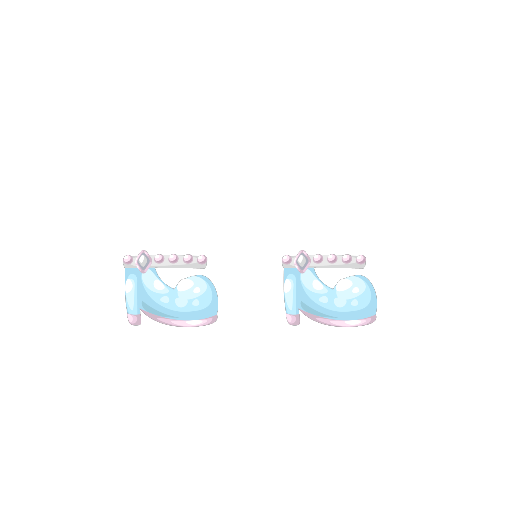 White Poker Queen Slippers