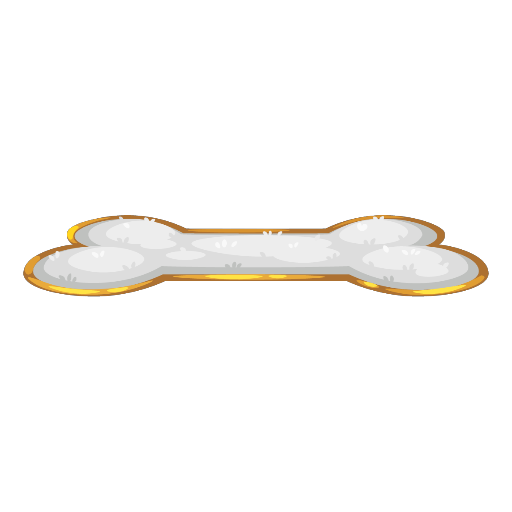 White Puppy Mat