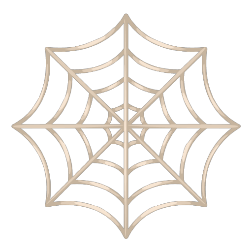 White Spider Web