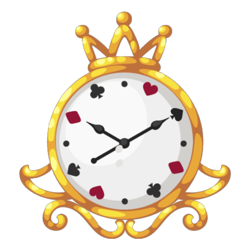 Wonderland Royale Clock