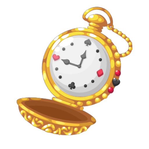 Wonderland Royale Club Gentleman Pocket Watch