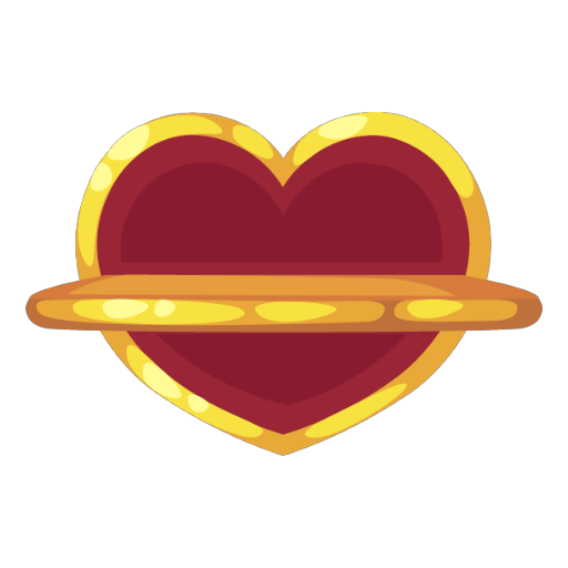 Wonderland Royale Heart Shelf