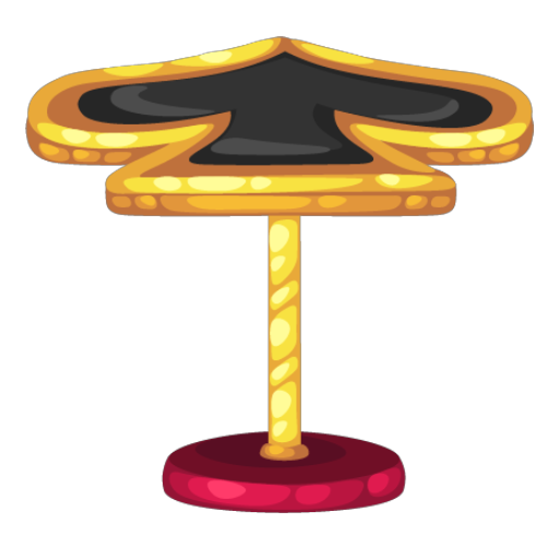 Wonderland Royale Spade Table
