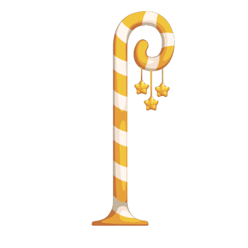 Yellow Christmas Lamp
