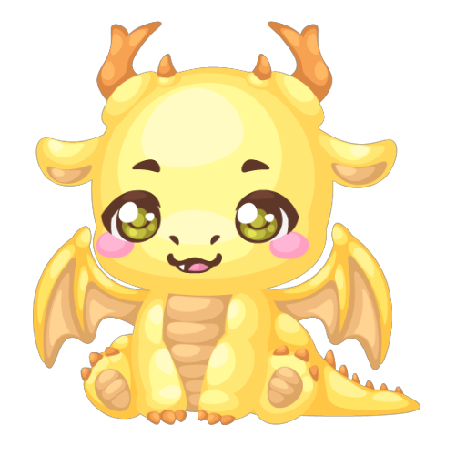 Yellow Dragon Plushie
