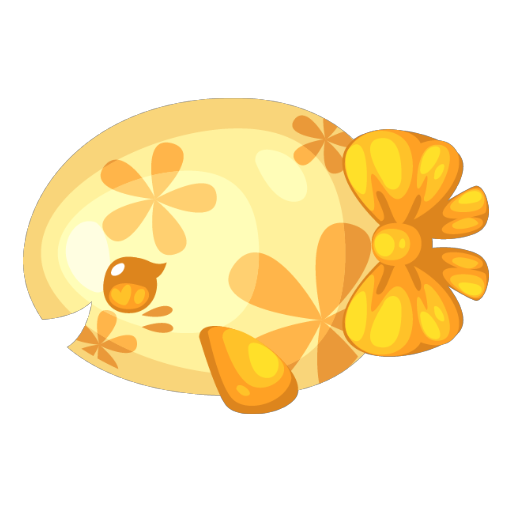 Yellow Easter Egg Fish