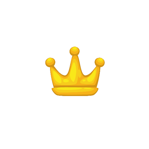 Yellow Floating Crown