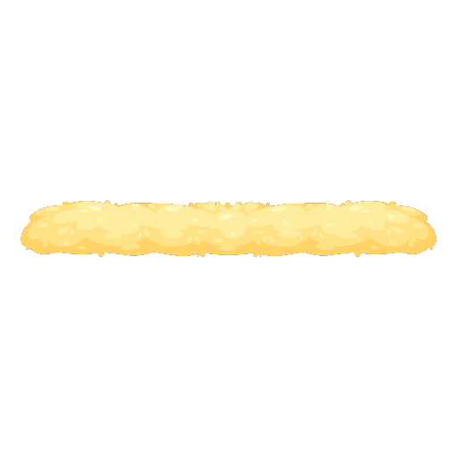 Yellow Fur Shelf