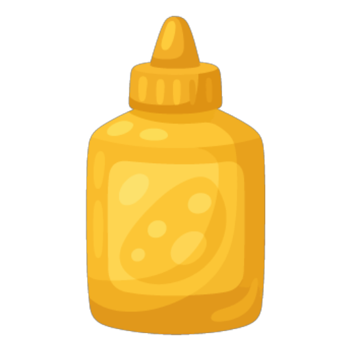 Yellow Paint Bottle